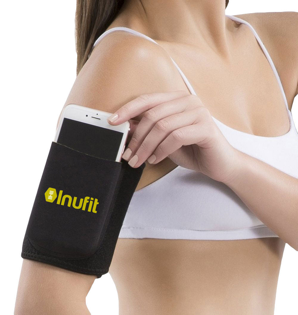 InuFit Arm Trimmers for Men & Women - Arm Slimmer Lose Arm Fat - Workout Body Shaper - Arm Trainer - Arm Bands Sauna Wrap